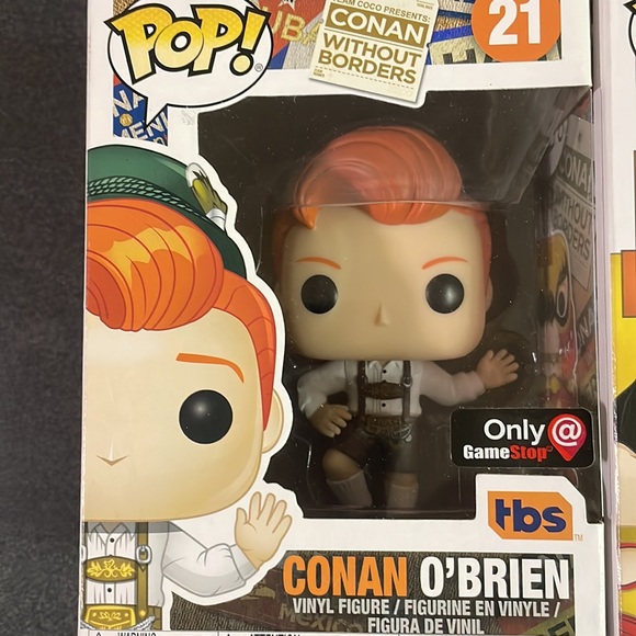 Pop! #21 & #23 CONAN O’ BRIEN - Picture 3 of 10